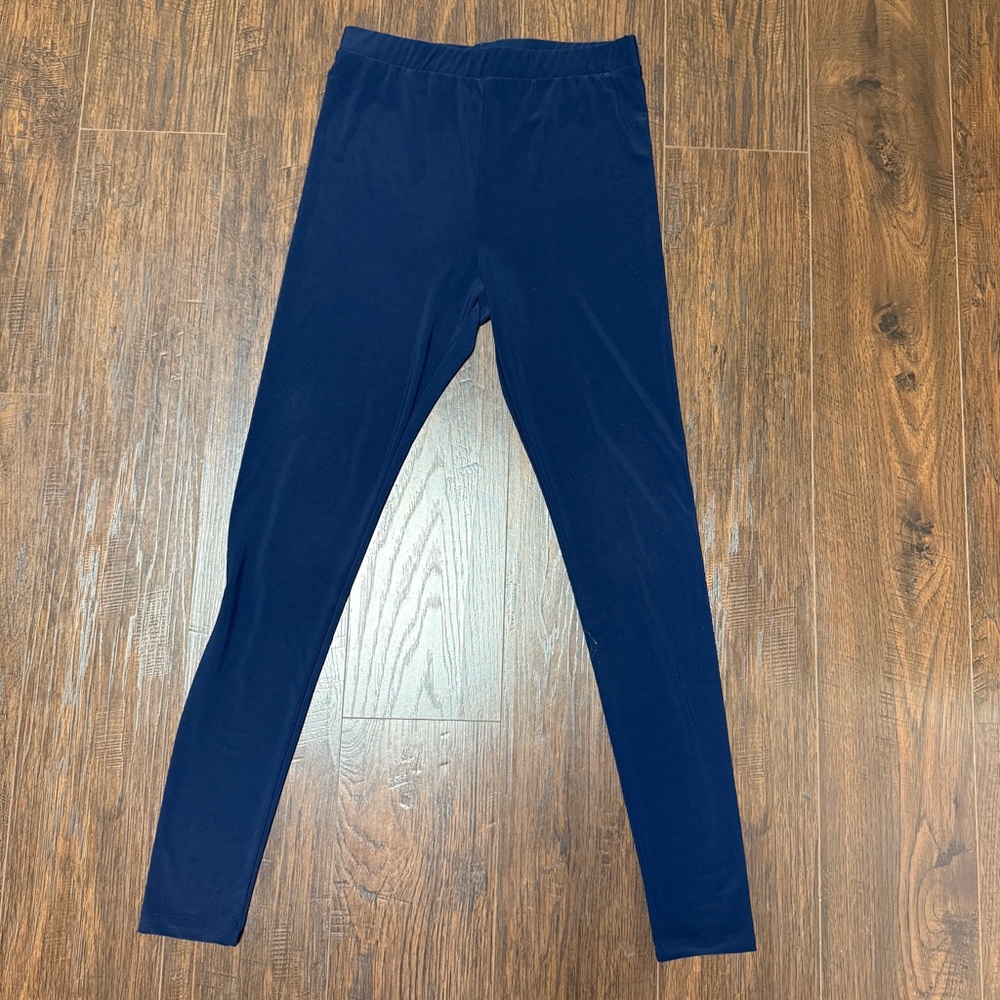 VALENTINA STRETCH NAVY PULL ON PANTS